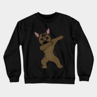 German Shepherd Dab Dance Funny Dabbing Crewneck Sweatshirt